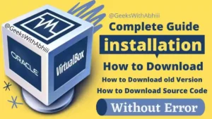 How to Install Virtualbox