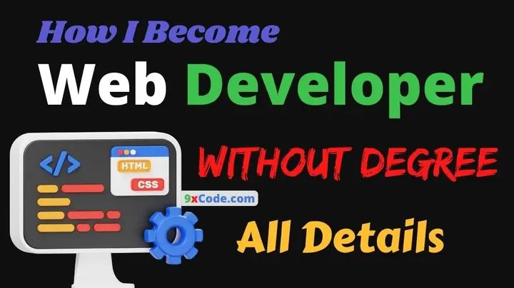 How to become web developer without degree