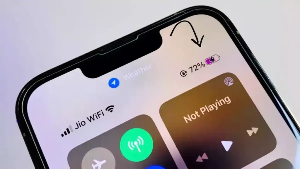 iphone battery icon change