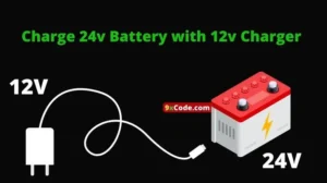 Charge 24v Battery with 12v Charger