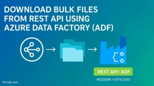 Download Bulk Files From Rest API Using Azure Data Factory Pipeline