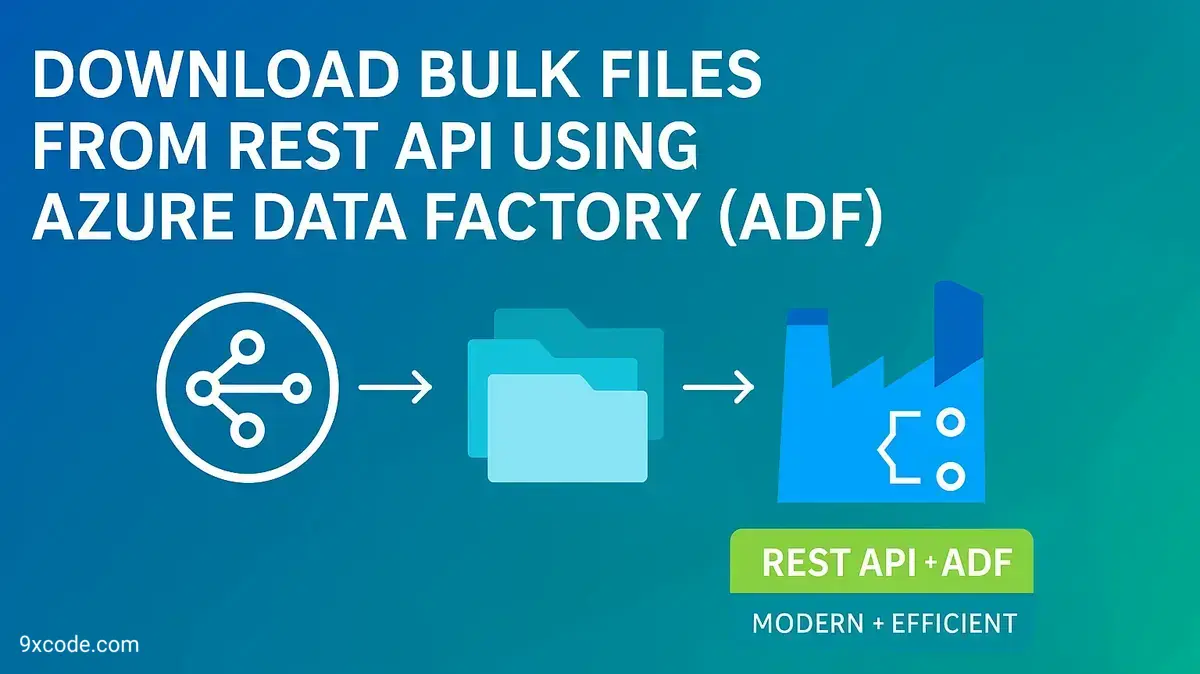 Download Bulk Files from REST API Using Azure Data Factory (ADF) Pipeline 1 Download Bulk Files From Rest API Using Azure Data Factory Pipeline