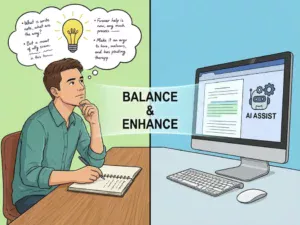 how to use AI for writing without losing your own voice